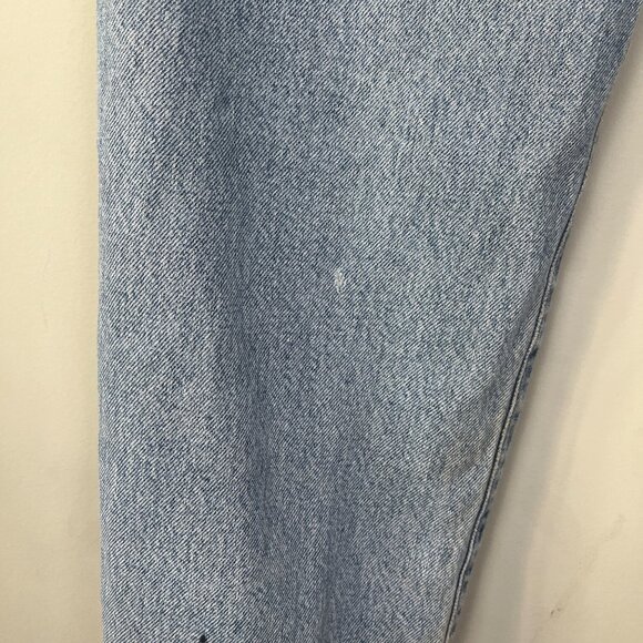 Vintage Calvin Klein Jean Light Wash Easy Fit Jean Men's Sz. 14x32 Flawed - Picture 10 of 11
